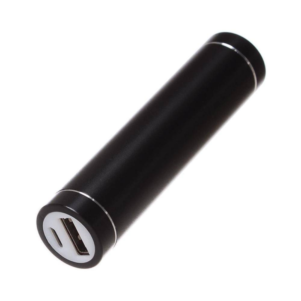Cylinder Power Bank 2200mAh – USB Backup Charger